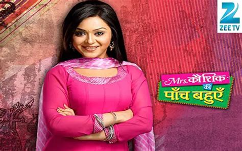 Hindi Tv Serial Mrs Kaushik Ki Paanch Bahuein Synopsis Aired On ZEE TV ...