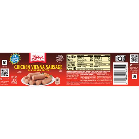 31 Vienna Sausage Ingredients Label - Labels Design Ideas 2020