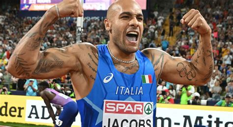 Jacobs Medaglia D Oro Nei 100 Metri Agli Europei Di Atletica La