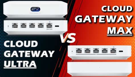 UniFi Cloud Gateway Ultra Vs Cloud Gateway Max Vergleich