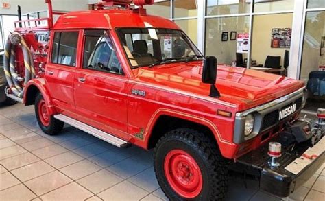 Exclusive 1988 Nissan Safari Fire Truck Barn Finds