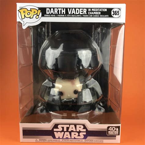 Star Wars Funko Pop Darth Vader In Meditation Chamber Deluxe Bobbleheads