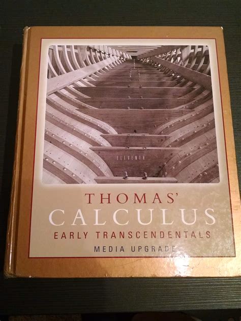 Thomas Calculus Early Transcendentals 11th Edition Thomas George B