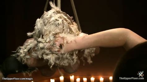 Bound Blonde Hot Waxed And Fucked