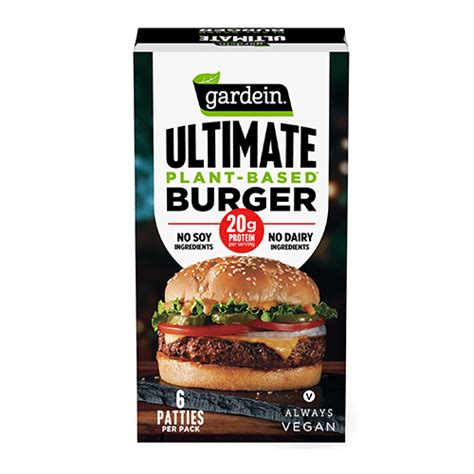 Ultimate Plant Based Burger Patties Gardein