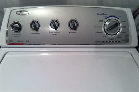 Washing Machines: Whirlpool Washing Machine Troubleshooting