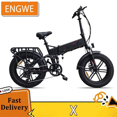 Engwe X V Lo Lectrique Pliable Avec Moteur De W X Pouces