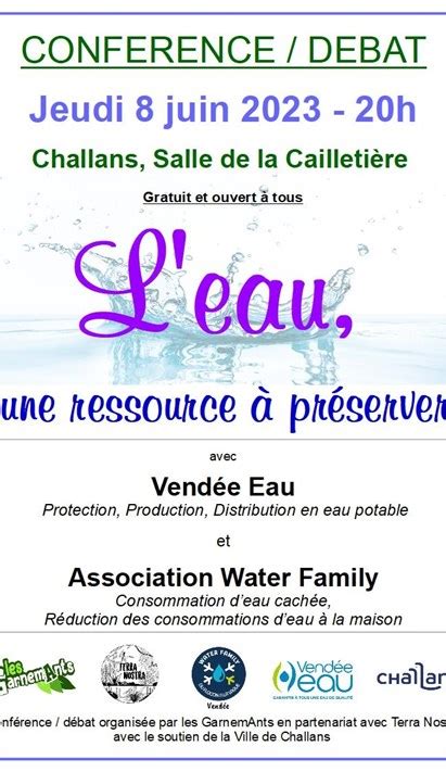 L eau une ressource à préserver