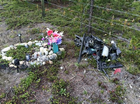 It takes a village ...: Roadside memorials