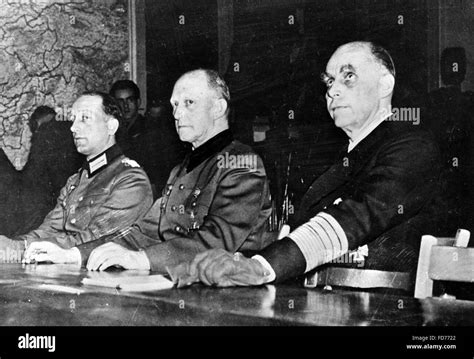 Representatives Of The Wehrmacht Surrender In Reims Karlshorst And In