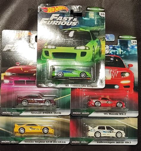 Hot Wheels Fast Furious Wave Hobbies Toys Toys Games On Carousell