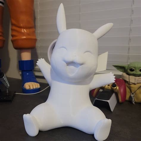 3d Printed Pikachu Etsy