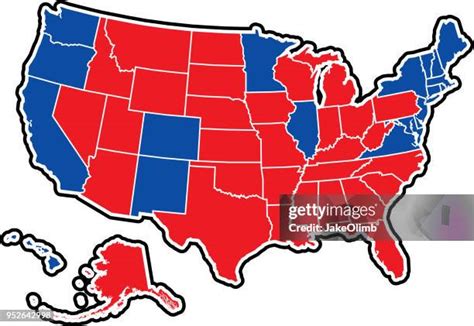 Electoral College Map 2016 Photos And Premium High Res Pictures Getty