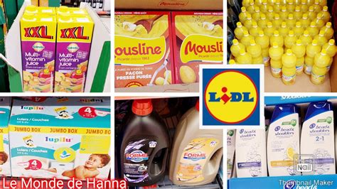 Lidl France Arrivage Offres Sp Ciales Promos Youtube