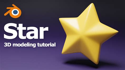 How To Make A Star In Blender 3D Modeling Tutorial