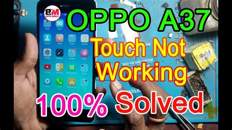 Oppo A Touch Not Working Problem Solution One Side Not Working Youtube