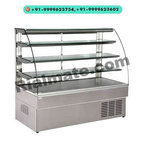 Rialmate Stainless Steel Curved Display Counter At Rs Piece