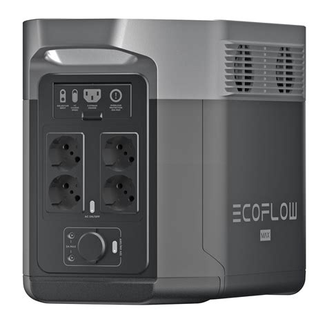 Ecoflow Delta Max Powerstation Wh Mit Solarpanel W