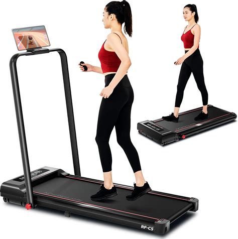 Rhythm Fun Foldable Treadmill 300 Lb Capacity Walking Pad