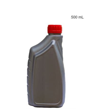 Grey And Red Servo Engine Oil HDPE Bottle Capacity 500 Ml Size 7