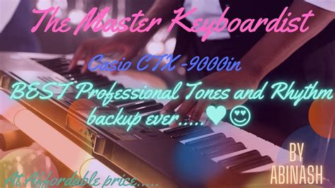 The Best Professional Tones Backup Ever Casio Ctx In Indian