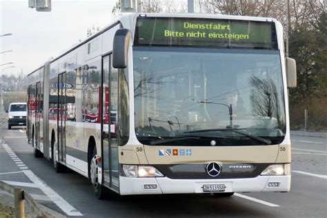 Azzk Citaro Facelift Nr Unterwegs Zum Bellevue Um Einzusetzen Am