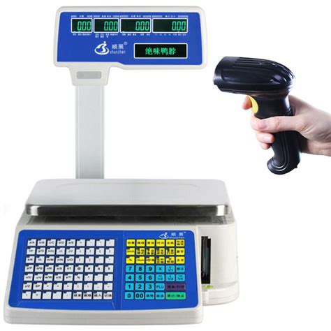 OIML III Class Barcode Weighing Scales Digital Cash Register For