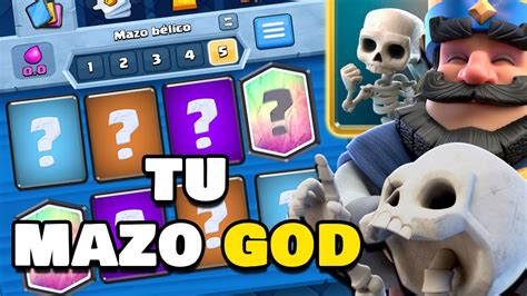 COMO HACER UN BUEN MAZO EN CLASH ROYALE 2022 THEJATS10 YouTube