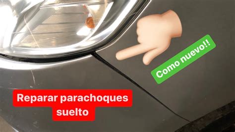 Reparar parachoques AUTO caído O ROTO LO DEJAMOS COMO NUEVO YouTube