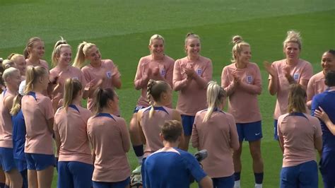 Watch As England Hold Final Training Session Ahead Of Women S World Cup