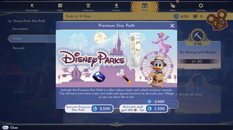 Disney Dreamlight Valley Disney Parks Star Path Now Available - Disney ...