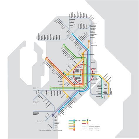 Transit Maps Official Map Copenhagen Railways Map 2019