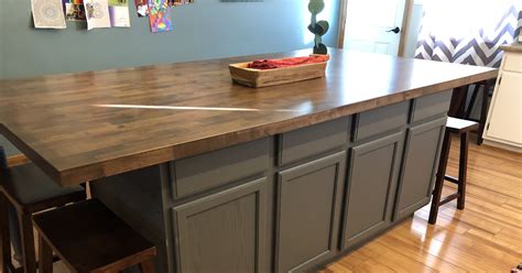 Diy Kitchen Island From Stock Cabinets Anipinan Kitchen