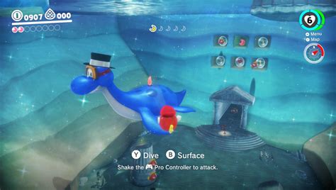 Super Mario Odyssey Power Moon Locations Lake Kingdom 1 25