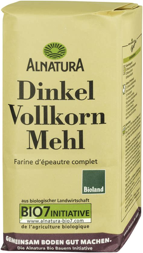 Alnatura Bio Dinkel Vollkorn Mehl