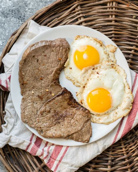 3 Ingredient Steak And Eggs Recipe Keto And Low Carb Maebells