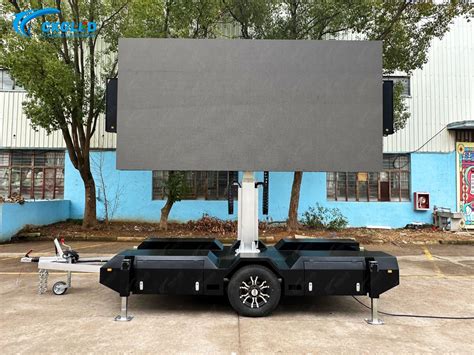 Outdoor P Full Color Waterproof Led Display Of Led Trailer P