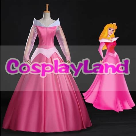 Sleeping Beauty Princess Aurora Dress Halloween Costumes Adult Women