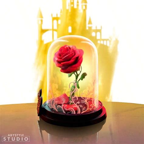 Disney Beauty And The Beast Enchanted Rose Abystyle Studio Figure