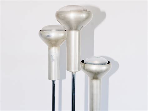 Set Of Mod Combinable Floor Lamps For Arteluce By Gino Sarfatti