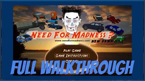 Need For Madness S V Full Walkthrough Gameplay Youtube