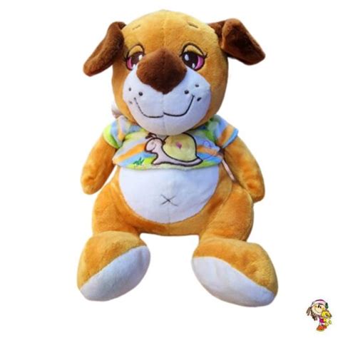 Perro De Peluche Cm Sentado Olis Place Peluches