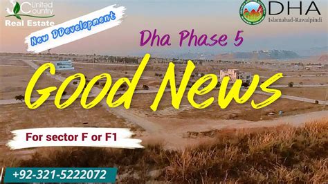 Dha Phase 5 Islamabad Sector F New Updates Dha Phase 5 Sector F