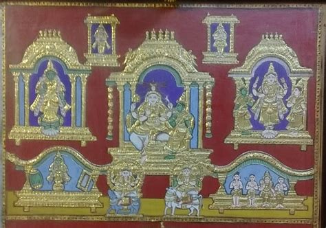 Pin By Harish On Tanjore Art India Art Art Design Buddhist