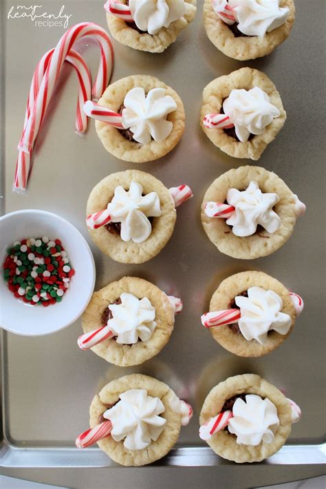 Reese S Hot Cocoa Cookie Cups My Heavenly Recipes