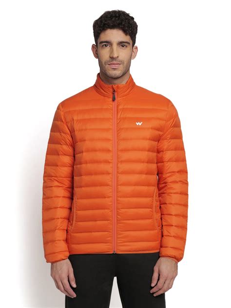 Buy Men HYPAWARM™ Down Classic Hiking & Trekking Jacket Orange Online ...