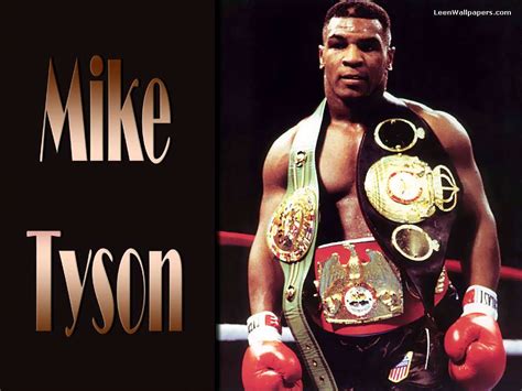 Sports Celebrity: Mike Tyson Retired American Boxer