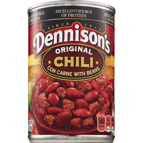Dennisons Original Chili Con Carne With Beans Can 15 Oz Pick Up In