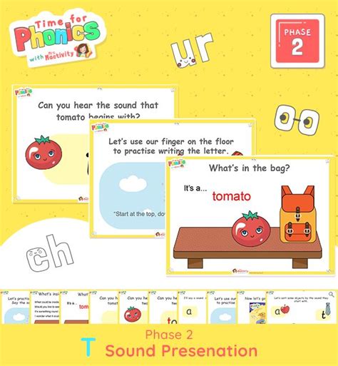 Phase 2 Phonics Lesson Presentation T Sound Phase 2 Phonics Resources