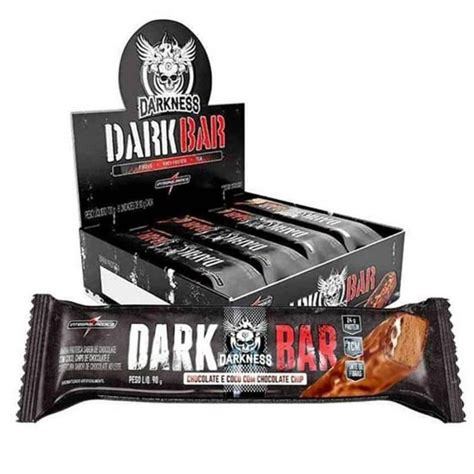 Dark Bar Caixa C 8un De 90g Integralmedica B2s Distribuidora B2s